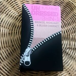 Skinn Dimitri James undressed 3 in 1 bronze highlight and blush compact NIB